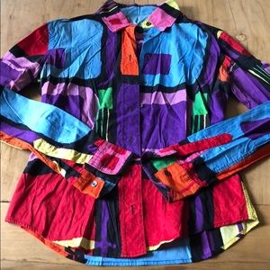 Multi color cotton shirt